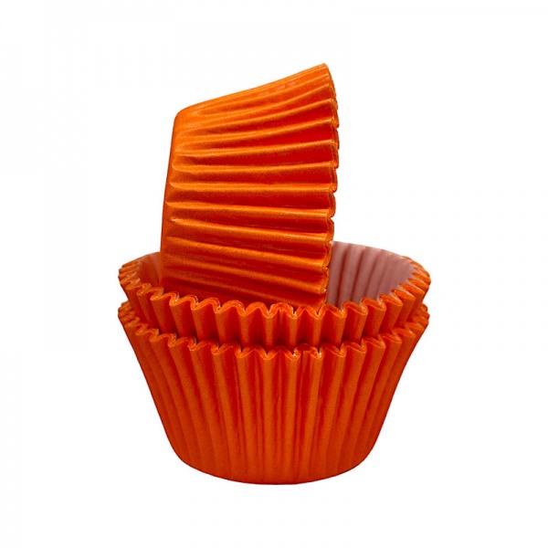 CCBS7924B - Solid Orange Muffin Case x 3600